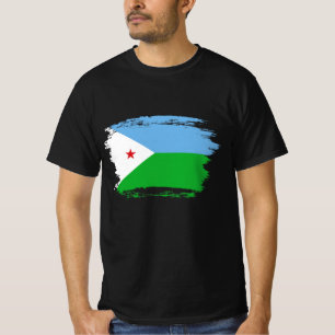 Djibouti flag T-Shirt