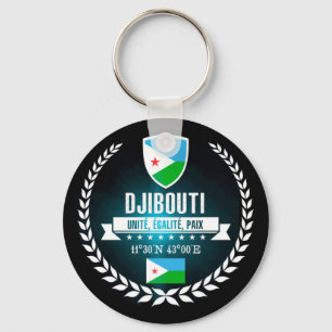 Djibouti Keychain