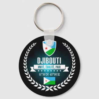Djibouti Keychain