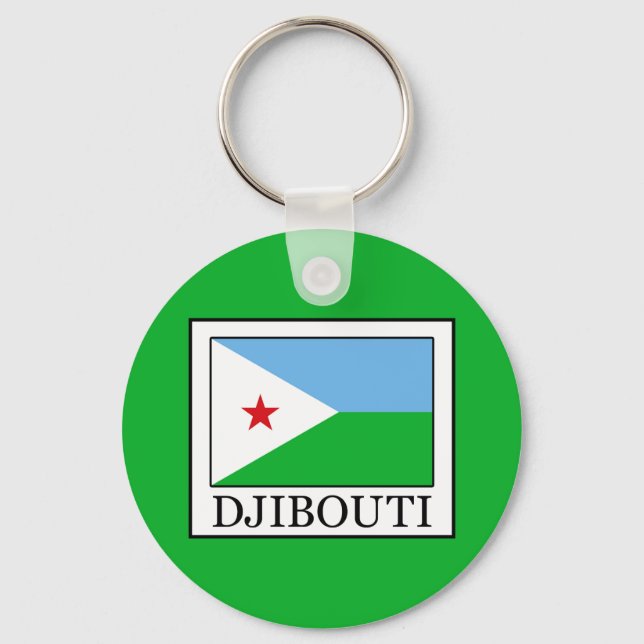 Djibouti Keychain (Front)