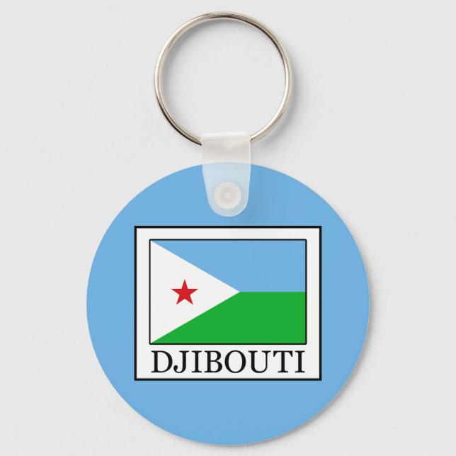 Djibouti Keychain (Front)
