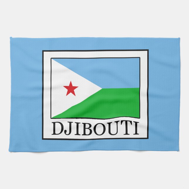 Djibouti Kitchen Towel (Horizontal)