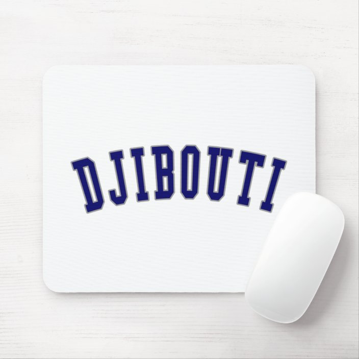 Djibouti Mouse Pad