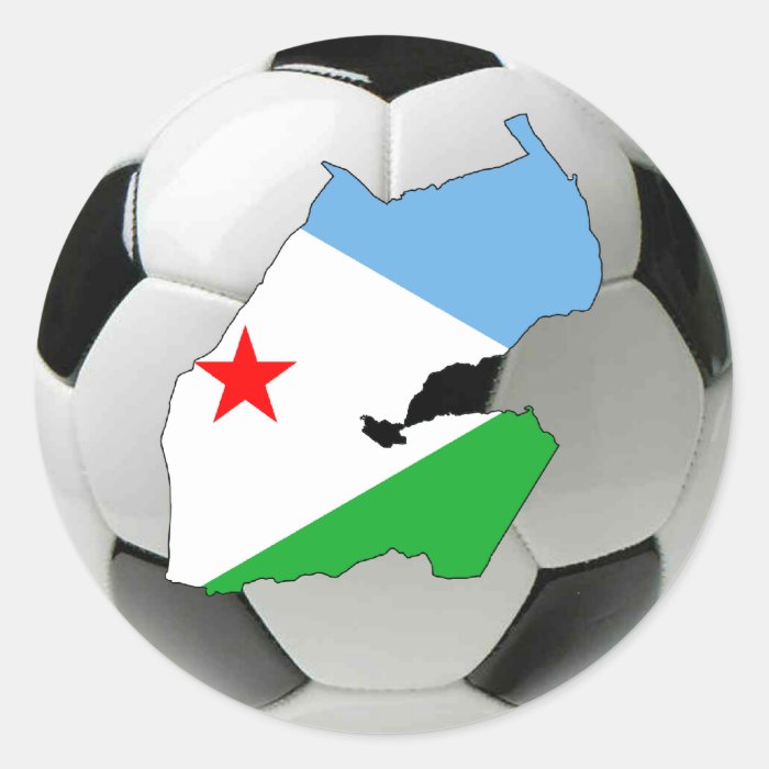 Djibouti national team sticker