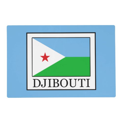 Djibouti Placemat