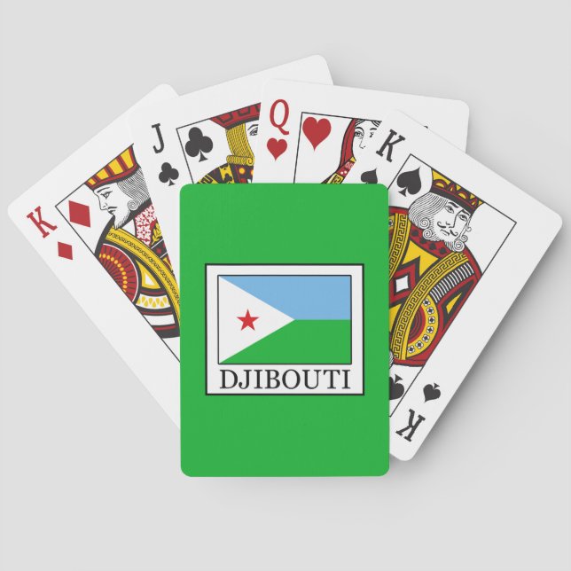 Djibouti Poker Cards (Back)