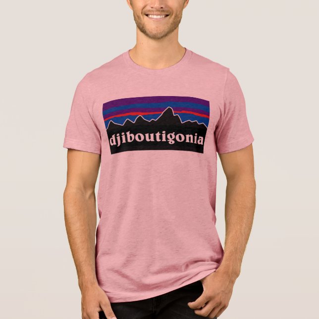Djiboutigonia Unisex T-shirt Tri-Blend Shirt (Front)