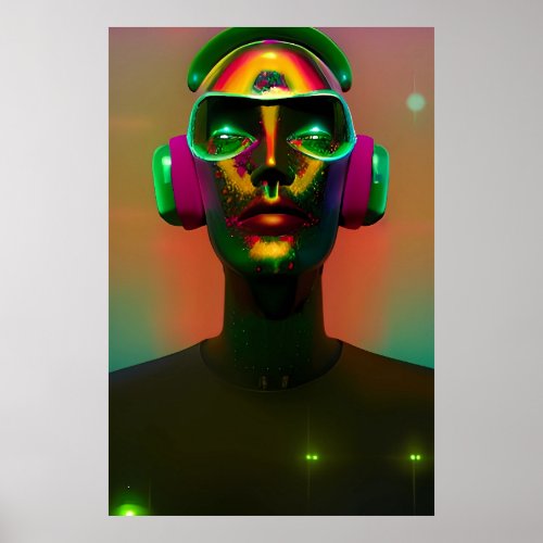 DJin Your Mind Art Poster