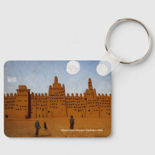 Djinguereber Mosque, Timbuktu, Mali on a key ring