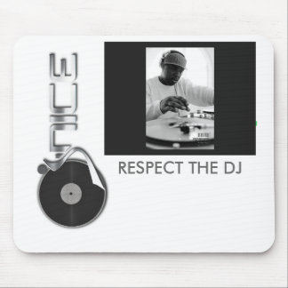 djjnice-logo-fullcolor, DJ J-Nice 124, RESPECT ... Mouse Pad