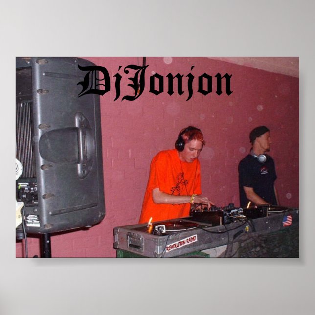 DjJonjon Poster (Front)