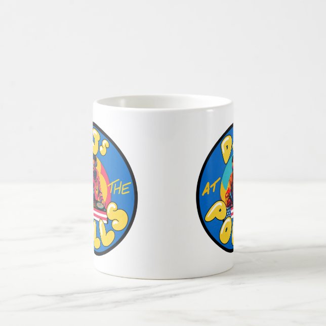 DJs at the Polls - Round Logo Mug (Center)