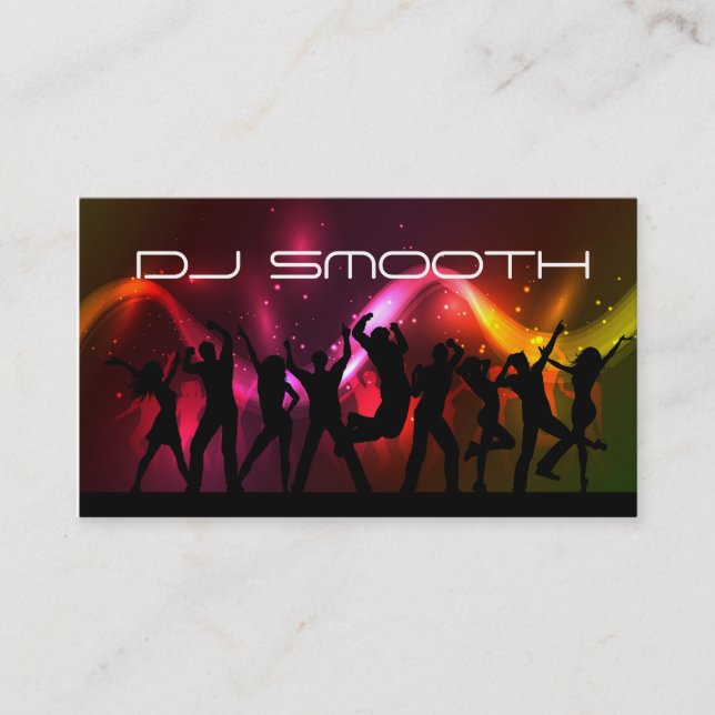 DJ's Business Card (Front)