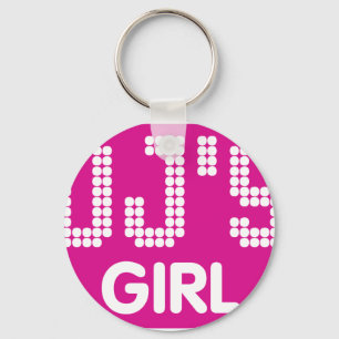 Dj's Girl Keychain