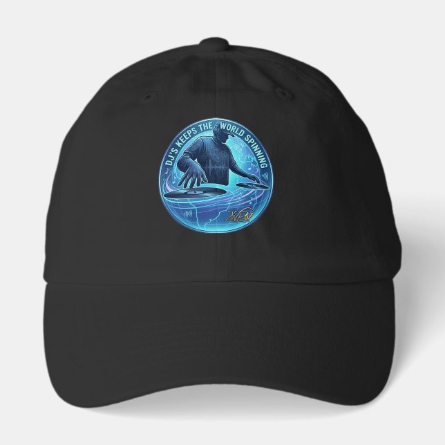 Dj's Keep The World Spinning Hat (Front)