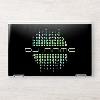 Djs Music Producer Remixer Hp Laptop Skin by istanbuldesign at Zazzle