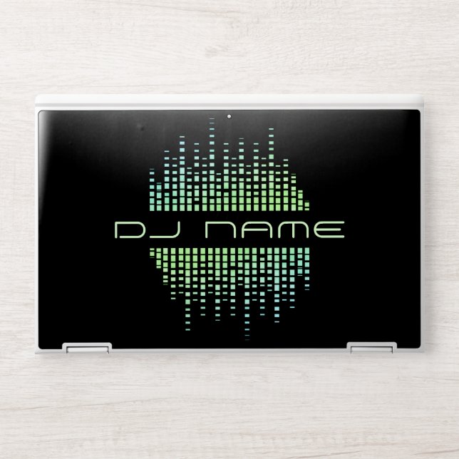 DJs Music Producer Remixer HP Laptop Skin (Front)