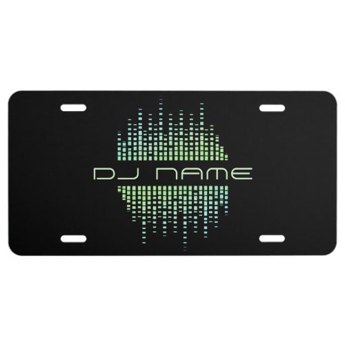 DJs Music Producer Remixer License Plate