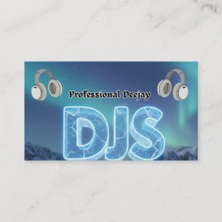 DJs Professional Business Card