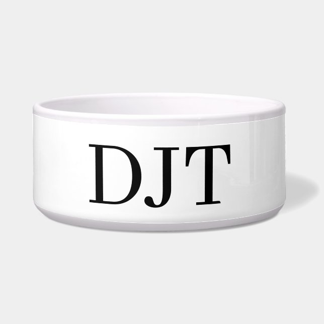 DJT Initials – Premium Monogram Lighter Bowl (Front)