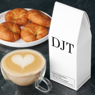 DJT Initials – Premium Monogram Lighter Roasted Coffee