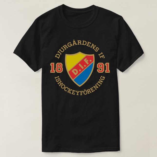 Djurgardens IF Hockey T-Shirt (Design Front)