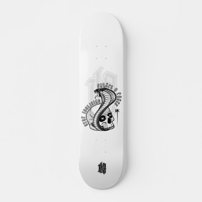 DK92 Snakes & Fakes - Skateboard (Front)