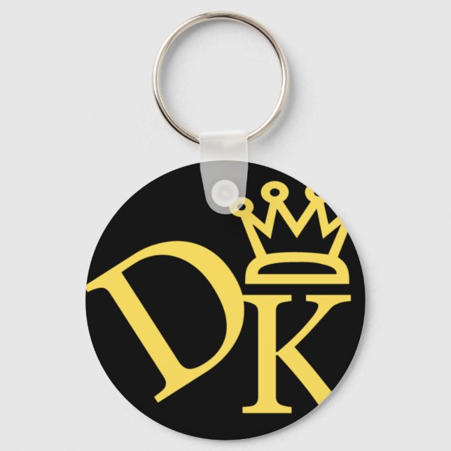 Dk Crown Logo Keychain (Front)
