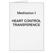 DK Meditation Series: Meditation I - CARD (Front)