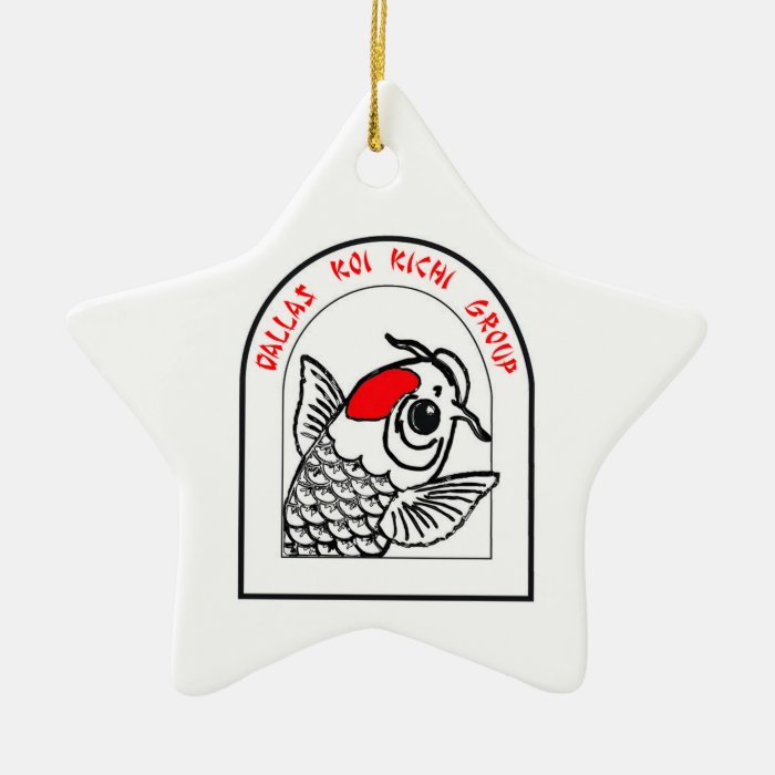 DKK Star Ornament   Koi to the World