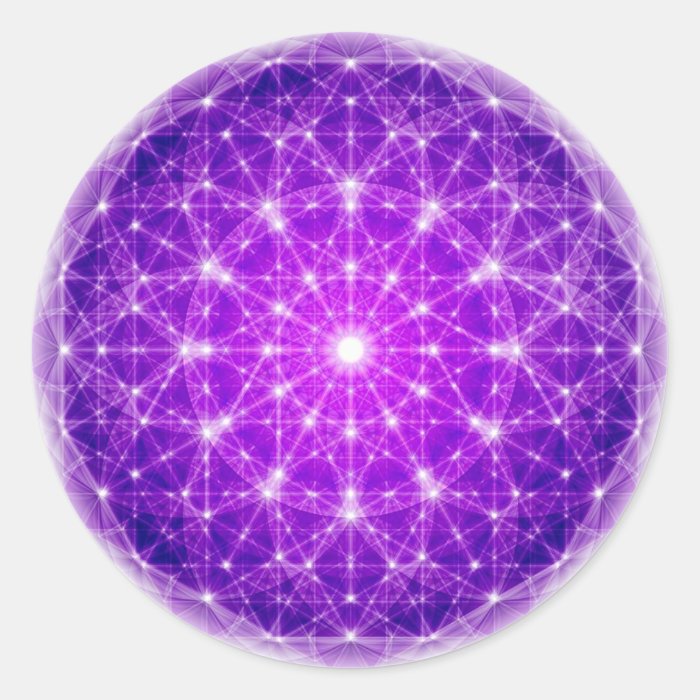 D'Light Full Mandala Round Sticker