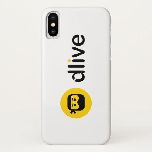 DLive Black Full Logo Phone Cases