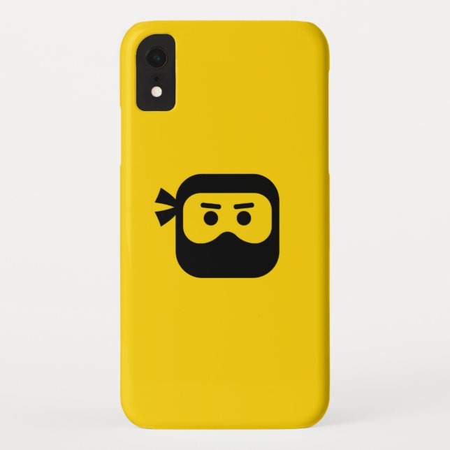 DLive Ninja Yellow iPhone Case (Back)
