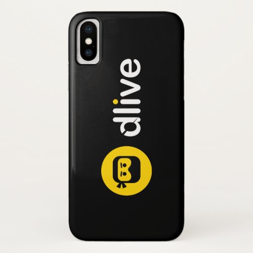 DLive White Full Logo Phone Cases