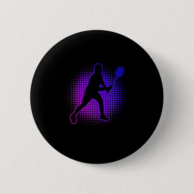 Dminton Player Dminton Women's Squash Shuttle  Button (Front)