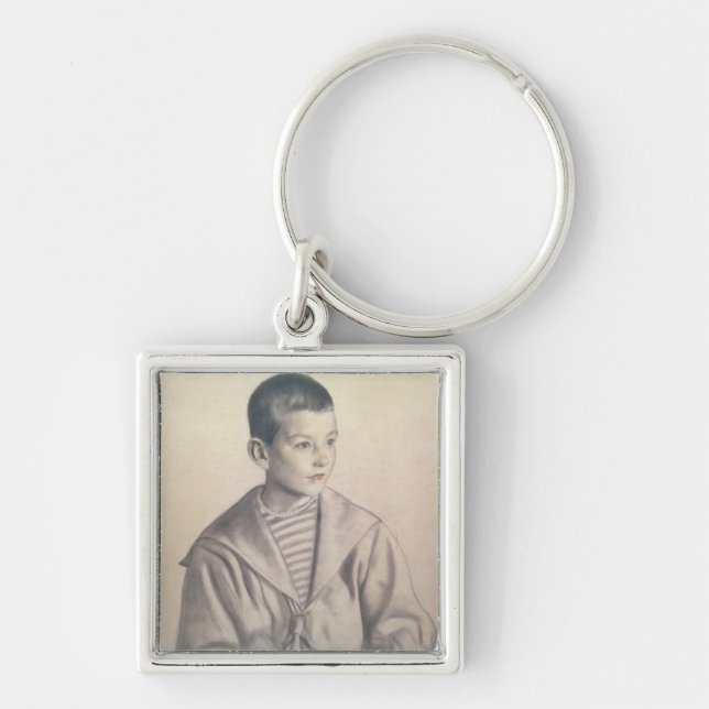Dmitri Dmitrievich Shostakovich  as a Child Keychain (Front)