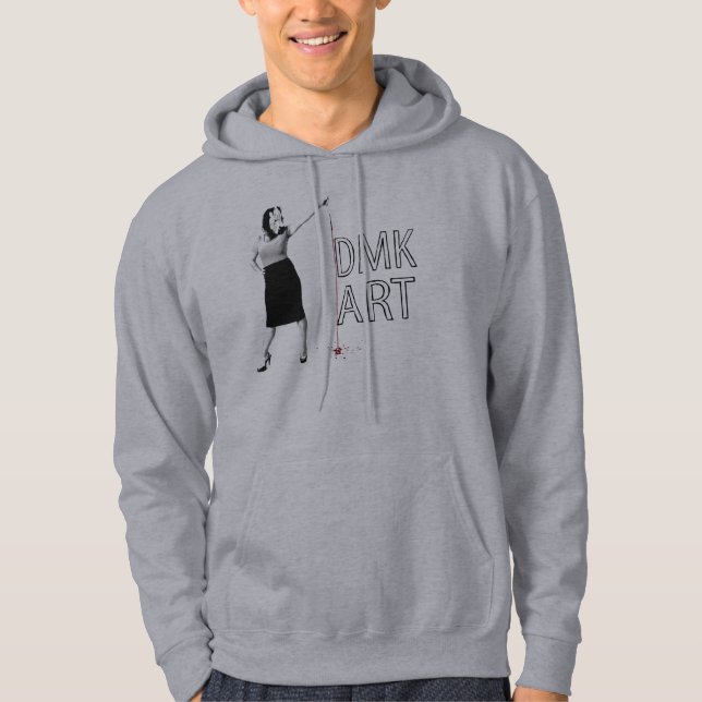 DMK ART ZEBRA HOODIE (Front)