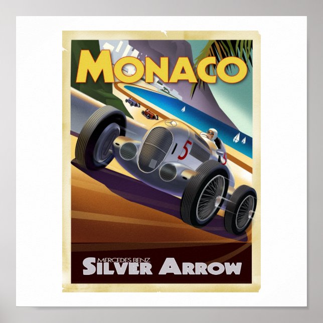 DMoore Silver Arrow Poster (Front)
