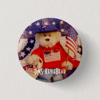DMS-KevieBear Pinback Button