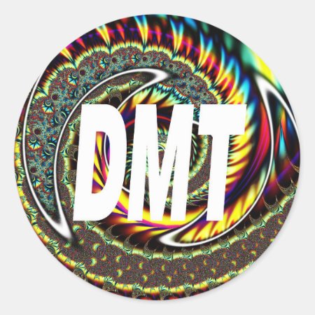 Dmt Classic Round Sticker