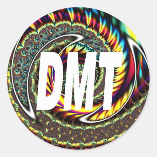 DMT CLASSIC ROUND STICKER