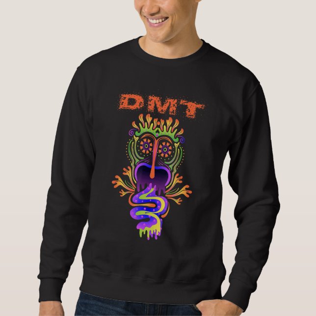 Dmt N N Dimethyltryptamine Ayahuasca Entheogenic P Sweatshirt (Front)