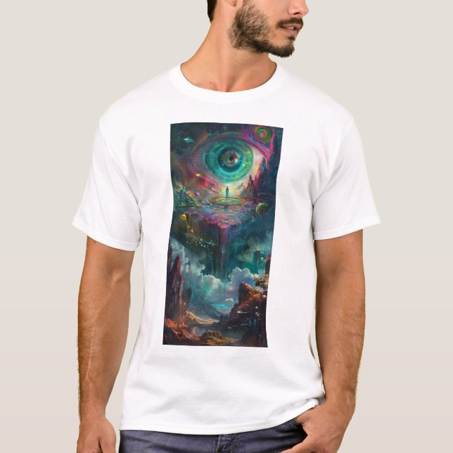 DMT Portal Trippy Psychedelic T-Shirt (Front)