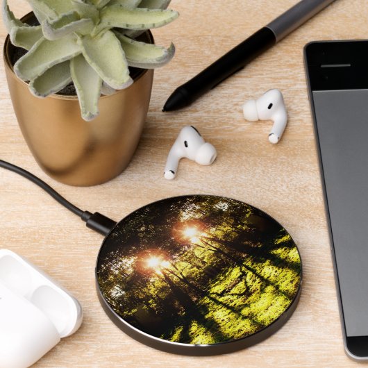 DMT Psychedelic Forest Wireless Charger (Desk 2)