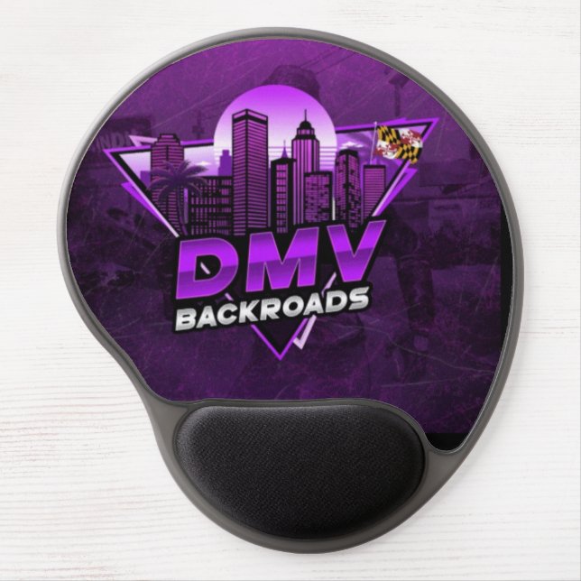 DMV Backroads Background Gel Mouse Pad  (Front)