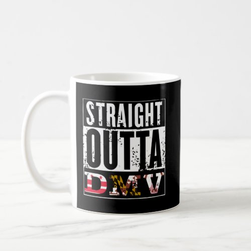 Dmv D C Maryland Virginia Souvenir Coffee Mug