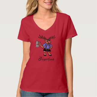 DMV Jägerfest, Women's V-neck T-shirt