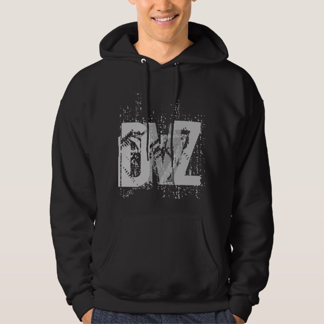 DMZ (in Black#2) Hoodie (Front)