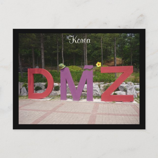 dmz korean postcard (Front)