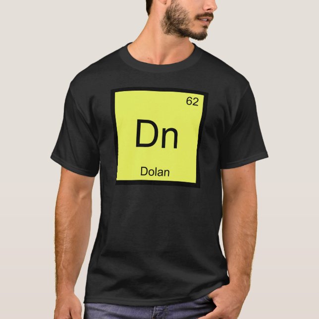 Dn - Dolan Chemistry Element Symbol Meme T-Shirt (Front)